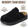 image:imageProject Cloud Chunky Kids Clogs  100 Genuine Leather Clogs for Kids with Cork Footbed amp Arch Support  NonSlip Mules amp Sandals for Girls Footwear Little BentonChunkyBlack Mono