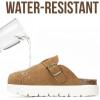 image:imageProject Cloud Chunky Kids Clogs  100 Genuine Leather Clogs for Kids with Cork Footbed amp Arch Support  NonSlip Mules amp Sandals for Girls Footwear Little BentonChunkyChestnut Suede