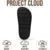 image:imageProject Cloud Chunky Kids Clogs  100 Genuine Leather Clogs for Kids with Cork Footbed amp Arch Support  NonSlip Mules amp Sandals for Girls Footwear Little BentonChunkyBlack Mono
