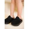image:imageProject Cloud Chunky Kids Clogs  100 Genuine Leather Clogs for Kids with Cork Footbed amp Arch Support  NonSlip Mules amp Sandals for Girls Footwear Little BentonChunkyBlack Mono