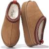 image:imageProject Cloud 100 Genuine Leather Platform Slippers for Women  Soft Memory Foam Womens Slippers amp Supportive Clogs for Women 2026  Cozy Stylish Everyday Footwear SayreChestnut