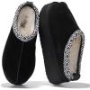 image:imageProject Cloud 100 Genuine Leather Platform Slippers for Women  Soft Memory Foam Womens Slippers amp Supportive Clogs for Women 2026  Cozy Stylish Everyday Footwear SayreBlack