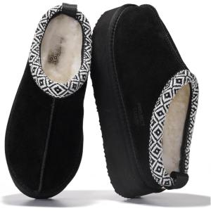 image:imageProject Cloud 100 Genuine Leather Platform Slippers for Women  Soft Memory Foam Womens Slippers amp Supportive Clogs for Women 2026  Cozy Stylish Everyday Footwear SayreBlack