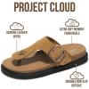 image:imageProject Cloud Platform Summer Sandals for Women 2026  Comfortable and Adjustable Straps Summer Slides with Memory Foam Insole  NonSlip Casual Womens SandalsThong Chestnut