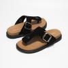 image:imageProject Cloud Platform Summer Sandals for Women 2026  Comfortable and Adjustable Straps Summer Slides with Memory Foam Insole  NonSlip Casual Womens SandalsThong Black