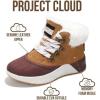 image:imageProject Cloud Waterproof Snow Boots for Women  Memory Foam Insole NonSlip Womens Snow Boots amp Winter Shoes with Shoe Lace  Lightweight Indoor Outdoor ShoesCamelhiker Upper