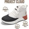 image:imageProject Cloud Waterproof Snow Boots for Women  Memory Foam Insole NonSlip Womens Snow Boots amp Winter Shoes with Shoe Lace  Lightweight Indoor Outdoor ShoesCreamsport Upper