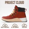 image:imageProject Cloud Waterproof Snow Boots for Women  Memory Foam Insole NonSlip Womens Snow Boots amp Winter Shoes with Shoe Lace  Lightweight Indoor Outdoor ShoesMaroonhiker Upper