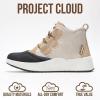 image:imageProject Cloud Waterproof Snow Boots for Women  Memory Foam Insole NonSlip Womens Snow Boots amp Winter Shoes with Shoe Lace  Lightweight Indoor Outdoor ShoesBeigesport Upper