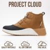 image:imageProject Cloud Waterproof Snow Boots for Women  Memory Foam Insole NonSlip Womens Snow Boots amp Winter Shoes with Shoe Lace  Lightweight Indoor Outdoor ShoesCamelsport Upper