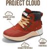 image:imageProject Cloud Waterproof Snow Boots for Women  Memory Foam Insole NonSlip Womens Snow Boots amp Winter Shoes with Shoe Lace  Lightweight Indoor Outdoor ShoesMaroonhiker Upper