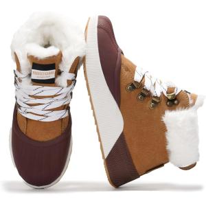 image:imageProject Cloud Waterproof Snow Boots for Women  Memory Foam Insole NonSlip Womens Snow Boots amp Winter Shoes with Shoe Lace  Lightweight Indoor Outdoor ShoesCamelhiker Upper