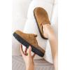 image:imageProject Cloud 100 Genuine Leather Platform Clogs for Women Footwear  Memory Foam Arch Support Cork Footbed Casual Shoes amp Mules for Women 2026 Benton ChunkyTan