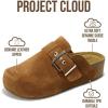 image:imageProject Cloud Clogs for Women Footwear  Memory Foam and NonSlip Platform Wedges Heels for Women Mules amp Clogs 2026  Comfortable Stylish SlipOn with Adjustable Straps RhonaChestnut