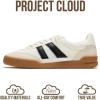 image:imageProject Cloud Genuine Leather Casual Sneakers for Women  Memory Foam Insoles LaceUp Womens Shoes amp Lightweight Womens Fashion Sneakers  NonSlip Shoes for Women Footwear VerdyWhite Multi