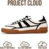 image:imageProject Cloud Genuine Leather Casual Sneakers for Women  Memory Foam Insoles LaceUp Womens Shoes amp Lightweight Womens Fashion Sneakers  NonSlip Shoes for Women Footwear VerdyRaffia