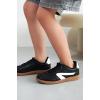 image:imageProject Cloud Kids Shoes for Girls amp Boys  NonSlip Memory Foam Girls Shoes  Lightweight LaceUp Boys Fashion Sneakers Trendy Little IritaBlack
