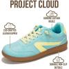 image:imageProject Cloud Kids Shoes for Girls amp Boys  NonSlip Memory Foam Girls Shoes  Lightweight LaceUp Boys Fashion Sneakers Trendy Little IritaBlue