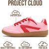 image:imageProject Cloud Kids Shoes for Girls amp Boys  NonSlip Memory Foam Girls Shoes  Lightweight LaceUp Boys Fashion Sneakers Trendy Little IritaBubblegum