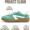 image:imageProject Cloud Kids Shoes for Girls amp Boys  NonSlip Memory Foam Girls Shoes  Lightweight LaceUp Boys Fashion Sneakers Trendy Little IritaGreen Multi