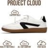 image:imageProject Cloud Kids Shoes for Girls amp Boys  NonSlip Memory Foam Girls Shoes  Lightweight LaceUp Boys Fashion Sneakers Trendy Little IritaWhite