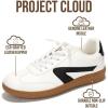 image:imageProject Cloud Kids Shoes for Girls amp Boys  NonSlip Memory Foam Girls Shoes  Lightweight LaceUp Boys Fashion Sneakers Trendy Little IritaWhite