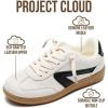 image:imageProject Cloud Kids Shoes for Girls amp Boys  NonSlip Memory Foam Girls Shoes  Lightweight LaceUp Boys Fashion Sneakers Trendy Little IritaWhite Multi