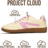 image:imageProject Cloud Kids Shoes for Girls amp Boys  NonSlip Memory Foam Girls Shoes  Lightweight LaceUp Boys Fashion Sneakers Trendy Little IritaYellow