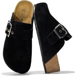 image:imageProject Cloud Clogs for Women Footwear  Memory Foam and NonSlip Platform Wedges Heels for Women Mules amp Clogs 2026  Comfortable Stylish SlipOn with Adjustable Straps RhonaBlack