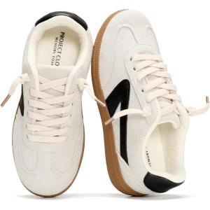image:imageProject Cloud Kids Shoes for Girls amp Boys  NonSlip Memory Foam Girls Shoes  Lightweight LaceUp Boys Fashion Sneakers Trendy Little IritaWhite Multi