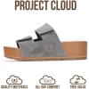 image:imageProject Cloud 100 Genuine Leather Platform Sandals Women FootwearBeach Essentials Summer Wedges with Plush and Soft InsoleNon Slip amp Lightweight Wedge Sandals For Women 2026Ash Nubuck