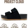 image:imageProject Cloud 100 Genuine Leather Platform Sandals Women FootwearBeach Essentials Summer Wedges with Plush and Soft InsoleNon Slip amp Lightweight Wedge Sandals For Women 2026Black
