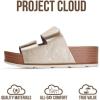 image:imageProject Cloud 100 Genuine Leather Platform Sandals Women FootwearBeach Essentials Summer Wedges with Plush and Soft InsoleNon Slip amp Lightweight Wedge Sandals For Women 2026Metallic Gold Leather