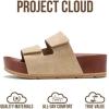 image:imageProject Cloud 100 Genuine Leather Platform Sandals Women FootwearBeach Essentials Summer Wedges with Plush and Soft InsoleNon Slip amp Lightweight Wedge Sandals For Women 2026Sand