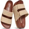 image:imageProject Cloud 100 Genuine Leather Platform Sandals Women FootwearBeach Essentials Summer Wedges with Plush and Soft InsoleNon Slip amp Lightweight Wedge Sandals For Women 2026Sand