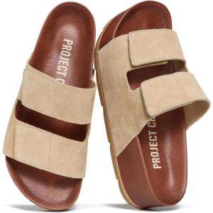 image:imageProject Cloud 100 Genuine Leather Platform Sandals Women FootwearBeach Essentials Summer Wedges with Plush and Soft InsoleNon Slip amp Lightweight Wedge Sandals For Women 2026Sand