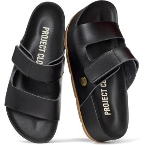 image:imageProject Cloud 100 Genuine Leather Platform Sandals Women FootwearBeach Essentials Summer Wedges with Plush and Soft InsoleNon Slip amp Lightweight Wedge Sandals For Women 2026Blackvegan Leather
