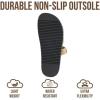 image:imageProject Cloud 100 Genuine Leather Womens Sandals  Stylish amp Comfy Sandals for Women Footwear with Plush amp Soft Insole  Slipresistant Slides for WomenBeige Leather