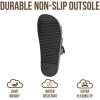 image:imageProject Cloud 100 Genuine Leather Womens Sandals  Stylish amp Comfy Sandals for Women Footwear with Plush amp Soft Insole  Slipresistant Slides for WomenBlack