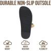 image:imageProject Cloud 100 Genuine Leather Womens Sandals  Stylish amp Comfy Sandals for Women Footwear with Plush amp Soft Insole  Slipresistant Slides for WomenBeige Sable