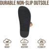 image:imageProject Cloud 100 Genuine Leather Womens Sandals  Stylish amp Comfy Sandals for Women Footwear with Plush amp Soft Insole  Slipresistant Slides for WomenCognac