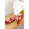 image:imageProject Cloud Platform Sneakers for Women Footwear  Memory Foam Insole Womens Shoes Lightweight and NonSlip Sole Lace Up Fashion Sneakers for Women 2026 VolleyRed