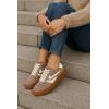 image:imageProject Cloud Platform Sneakers for Women Footwear  Memory Foam Insole Womens Shoes Lightweight and NonSlip Sole Lace Up Fashion Sneakers for Women 2026 VolleyTaupe Multi