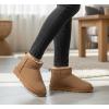 image:imageProject Cloud 100 Genuine Leather Ankle Boots for Women  Water Resistant Womens Boots with Memory Foam Insole  Comfortable Fall Shoes for Women 2026 HikeyChestnut Suede
