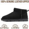 image:imageProject Cloud 100 Genuine Leather Ankle Boots for Women  Water Resistant Womens Boots with Memory Foam Insole  Comfortable Fall Shoes for Women 2026 HikeyBlack Suede