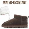 image:imageProject Cloud 100 Genuine Leather Ankle Boots for Women  Water Resistant Womens Boots with Memory Foam Insole  Comfortable Fall Shoes for Women 2026 HikeyChocolate Brown Suede