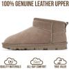 image:imageProject Cloud 100 Genuine Leather Ankle Boots for Women  Water Resistant Womens Boots with Memory Foam Insole  Comfortable Fall Shoes for Women 2026 HikeyTaupe Suede