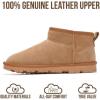 image:imageProject Cloud 100 Genuine Leather Ankle Boots for Women  Water Resistant Womens Boots with Memory Foam Insole  Comfortable Fall Shoes for Women 2026 HikeyChestnut Suede