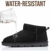 image:imageProject Cloud 100 Genuine Leather Ankle Boots for Women  Water Resistant Womens Boots with Memory Foam Insole  Comfortable Fall Shoes for Women 2026 HikeyBlack Suede
