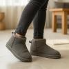 image:imageProject Cloud 100 Genuine Leather Ankle Boots for Women  Water Resistant Womens Boots with Memory Foam Insole  Comfortable Fall Shoes for Women 2026 HikeyGrey Suede